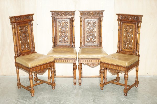 Gothic dining sales chairs