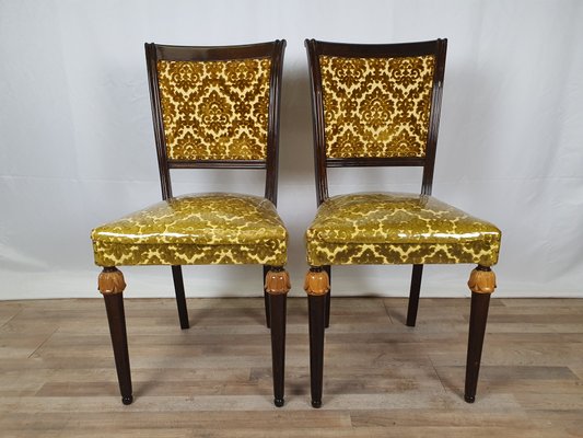 Empire Style Padded Chairs 1950 Set of 2