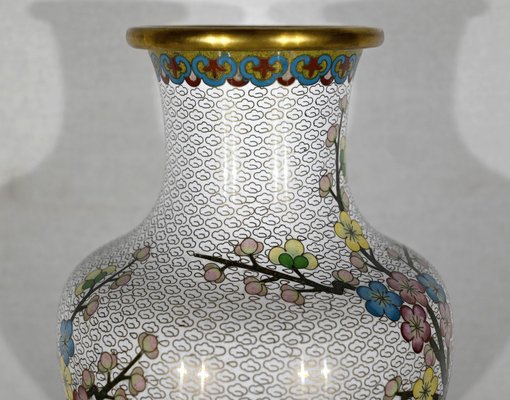 20th Century Vase in Cloisonne Enamel for sale at Pamono