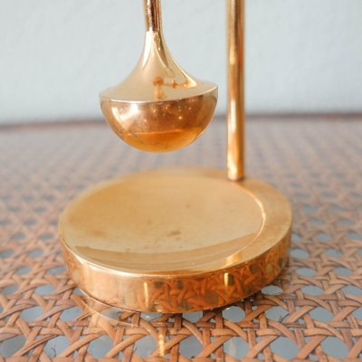 Nautical Gyro Brass Oil Lamp by Ilse D. Ammonsen for Daproma