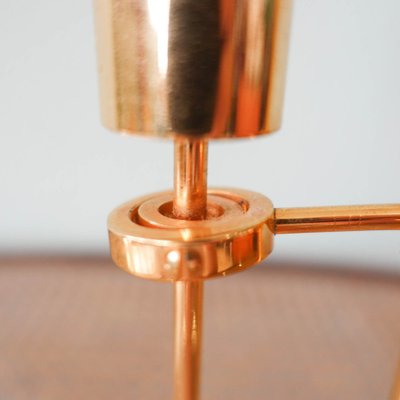 Gyro oil lamp 置物　レア　真鍮　ミッドセンチュリー　ヴィンテージ Nautical Gyro Brass Oil Lamp by Ilse D. Ammonsen for Daproma