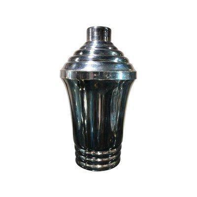 Art Deco Plated Cocktail Shaker, 1930s for sale Pamono