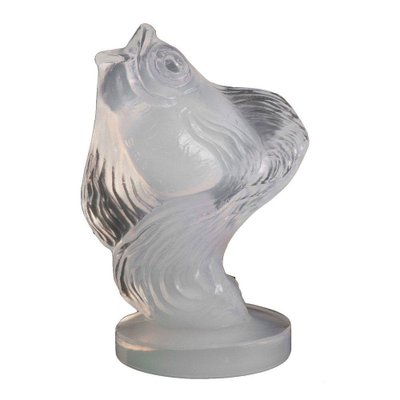 French Art Deco Opalescent Glass Fish from Sabino, 1930 for sale