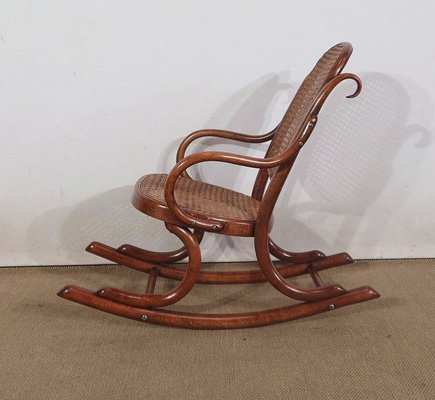 Model 12331 Childrens Rocking Chair in Beech by Michael Thonet for