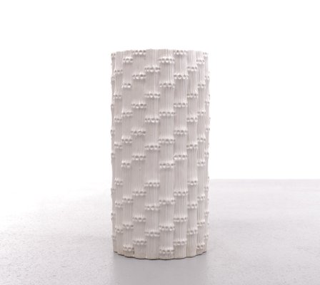 Groe Keramikvase in Bambus-Optik, Italien, 1970er bei Pamono kaufen