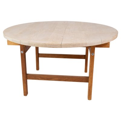 Round Coffee Table by Hans Wegner for PP Møbler, 1960s for sale