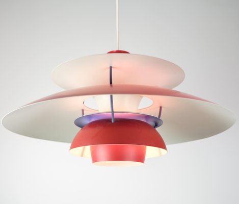 Model PH5 Ceiling Lamp attributed to Poul Henningsen for Louis