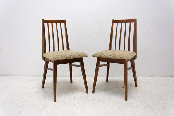 Escritorio plegable y silla Mid-Century de madera, años 60. Juego de 2 en  venta en Pamono