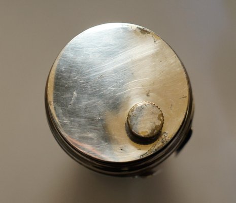 Art Deco Style Silver Hallmarked Zeppelin Cocktail Shaker, 1960s