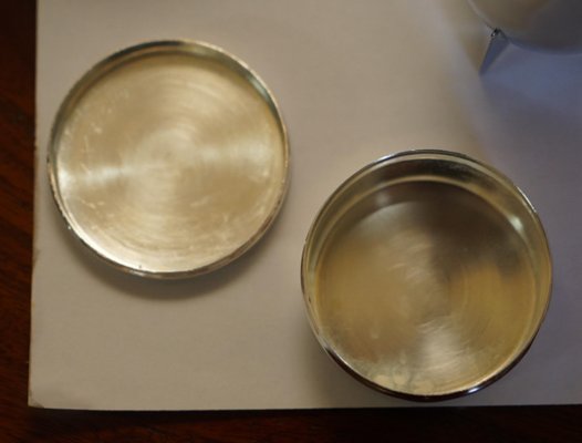 Art Deco Style Silver Hallmarked Zeppelin Cocktail Shaker, 1960s