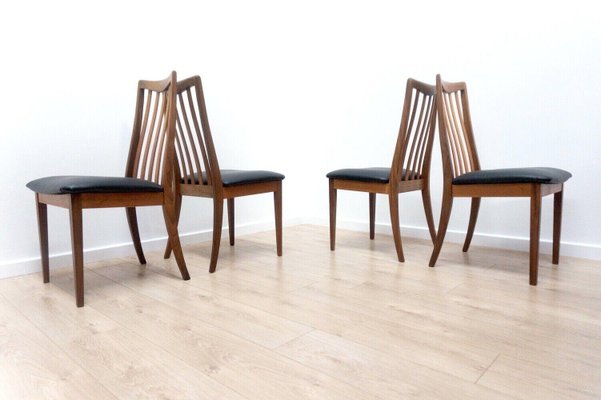 Fresco Teak Dining Chairs from G-Plan, 1960s, Set of 4 for