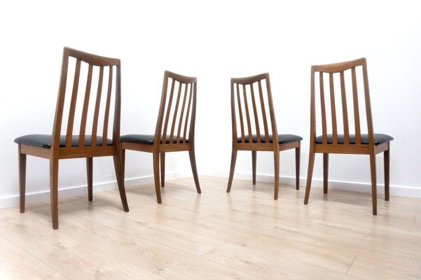 u*3様 G-Plan HighBackArmChairFresco Fresco Teak Dining Chairs from G-Plan, 1960s, Set of 4 for sale at