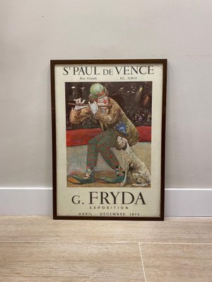 Vintage 1973 G. Le Meilleur French Gallery Exhibition Poster Vintage 1973 G. Le Meilleur French Gallery Exhibition Poster