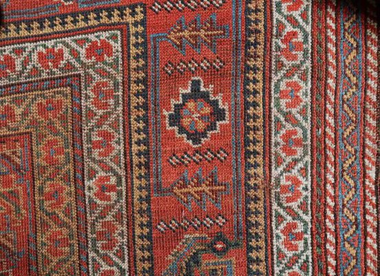 Middle Eastern Khamseh Rug, 1880s for sale at Pamono