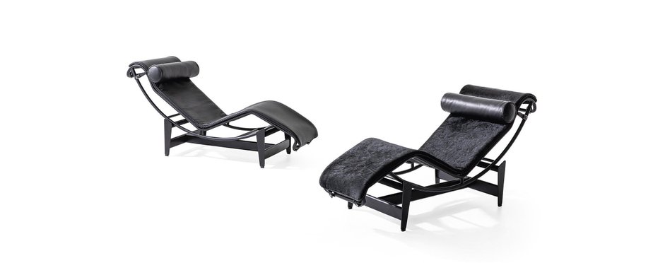 椅子 Cassina LC4 CHAISE LONGUE Cassina Le Corbusier LC4 Chaise Lounge | Bueno Furniture
