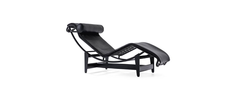 椅子 Cassina LC4 CHAISE LONGUE 4 Chaise Longue à Réglage Continu, 60 - Cassina
