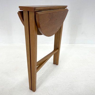 Vintage Folding Side Table 1970s