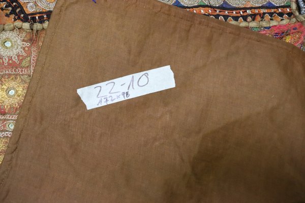 Vintage Embroidered Wall Hung Patchwork Tapestry, Kutch, India for