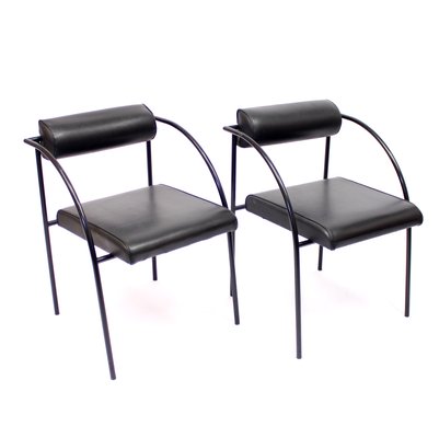 Postmodern Vienna Chairs by Rodney Kinsman for Bieffeplast, 1980s