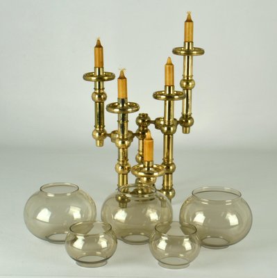 Candelabra clearance shades glass