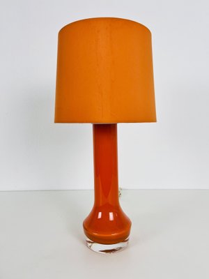 Orange bedside lamp deals