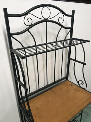 【SALE】vintage iron shelf 1255*1200*300 Vintage Shelf in Wrought Iron for sale at Pamono