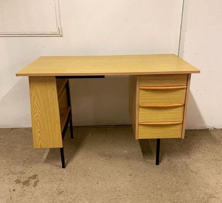 Vintage Desk with Four Drawers for sale at Pamono