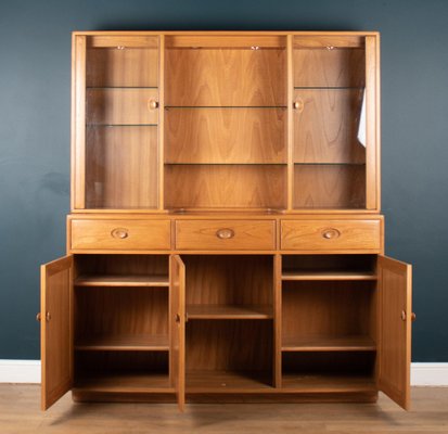 DISPLAY CABINET        DELIVERY AVAILABLE ERCOL WALL UNIT BOOKCASE 