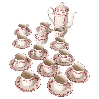 Porcelain Tea Service Germany 1950s Set of 25 for sale at Pamono