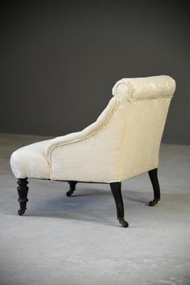 Victorian Upholstered Nursing Chair for sale at Pamono