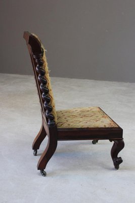 Victorian on sale prayer chair