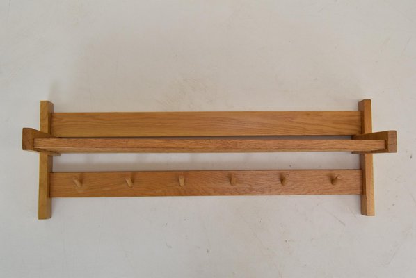Mid-Century Wall Shelf and Hook, 1970s for sale at Pamono