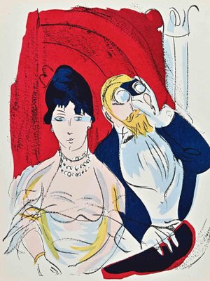Raoul Dufy, Theatre, 1920s, Lithograph for sale at Pamono