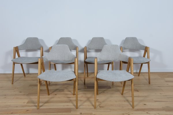 Compass Dining Chairs by Kai Kristiansen for Sva M bler 1960s Set of 6
