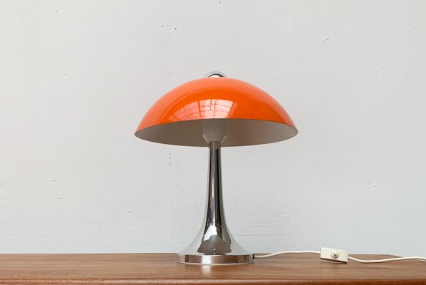 Mid Century Space Age Mushroom Table Lamp 1960s