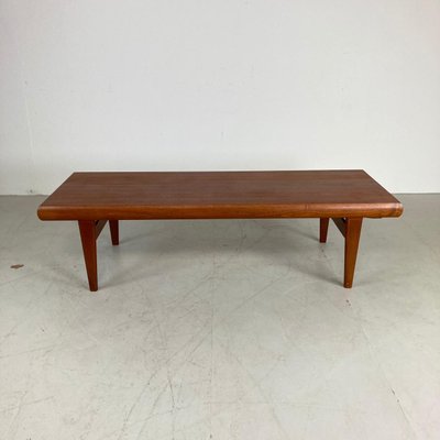 Large Danish Teak Coffee Table by Johannes Andersen for Trioh