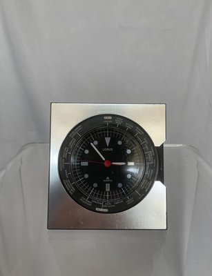 Space Age Seiko Lorus Quartz World Time Desk Clock, Japan for sale at Pamono