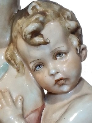 Vintage Capodimonte Porcelain Figurine by Carlo Pollica, 1950s for sale at  Pamono