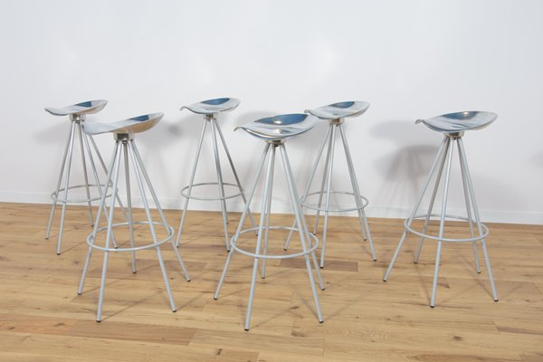 AMAT社　JAMAICA STOOL Set of 6 aluminium 'Jamaica' stools by Pepe Cortes for Amat