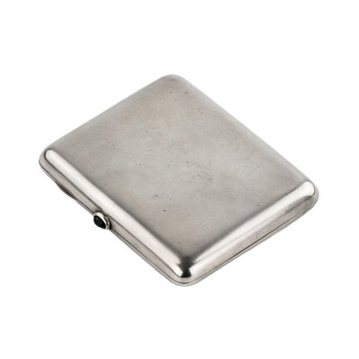 Mid-Century Soviet Silver Cigarette Case of the Red Square in Kyiv for sale  at Pamono
