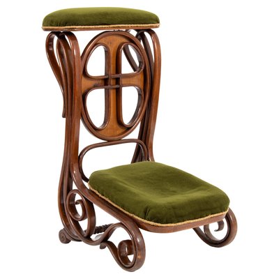 Vintage on sale prayer chair