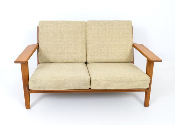 Teak GE 290 2 Seater Sofa by Hans J. Wegner for Getama
