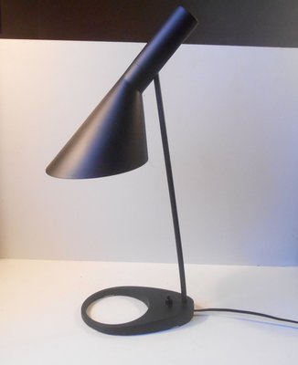 Aj Table Lamp By Arne Jacobsen, Black Vintage Table Lamp