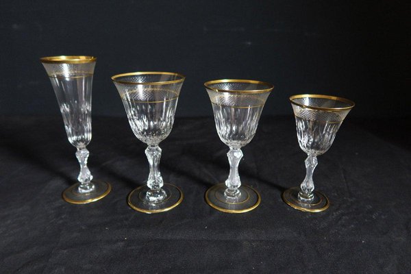 Servizio di bicchieri in cristallo di Saint Louis, set di 48 in vendita su  Pamono