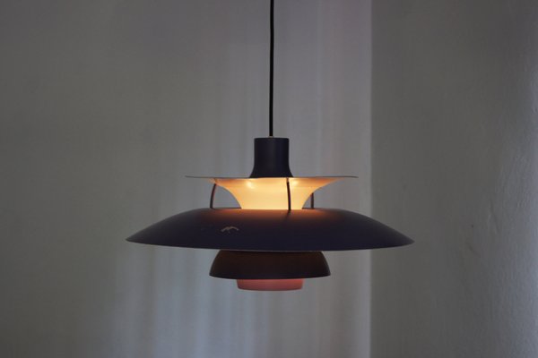 Model PH5 Ceiling Lamp attributed to Poul Henningsen for Louis Poulsen,  1958 for sale at Pamono