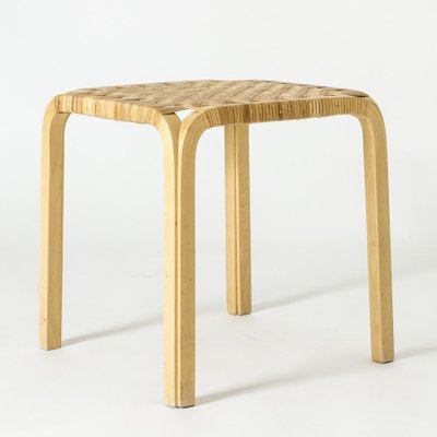 Mid-Century Y 61 Stool by Alvar Aalto from Artek, 1950s for sale