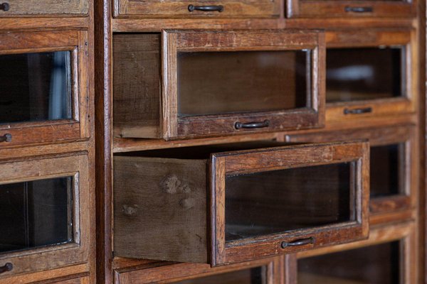 Reclaimed online haberdashery cabinet