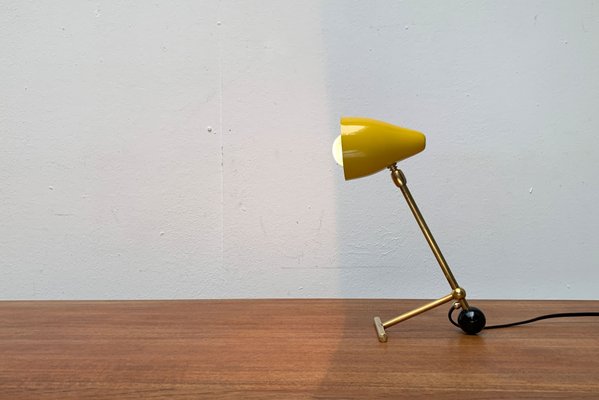 Lampe de bureau vintage années 60 dans le goût de Jean-Boris Lacroix