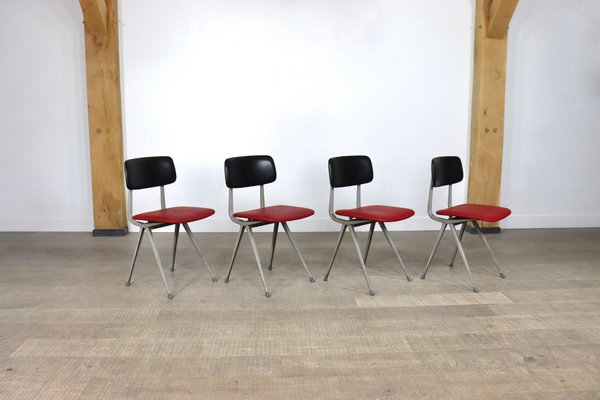Dutch Result Dining Chairs by Friso Kramer for Ahrend De Cirkel