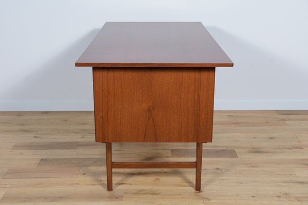 Mid-Century Danish Teak Desk, 1960s for sale at Pamono